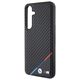 BMW case for Samsung Galaxy S24 black Carbon Tricolor Line MagSafe 3666339242688