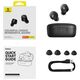Baseus Bowie E18 True Wireless Earphones Cosmic Black 6932172657253