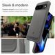 Case for GOOGLE PIXEL 9 / 9 PRO Spigen Rugged Armor Marble gray 8809971227186
