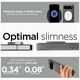 Case for GOOGLE PIXEL 9 PRO XL Spigen Rugged Armor Marble gray 8809971227193