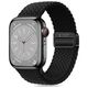 Strap for APPLE WATCH 3 / 4 / 5 / 6 / 7 / 8 / 9 / SE (38 / 40 / 41 MM) Tech-Protect Nylonmag black 5906302312870
