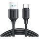 JoyRoom USB to Type-C Cable, Fast Charging, 480Mbps, 3A, 0.25m - JoyRoom (S-UC027A9) - Black 6956116733223 έως 12 άτοκες Δόσεις