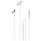Devia wired earphones Kintone A2 jack 3,5mm white 6942297108738