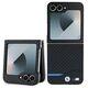 Original Case SAMSUNG GALAXY Z FLIP 6 BMW Hardcase Carbon Blue Line (BMHCZF622NBCK) black 3666339125301