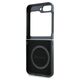 Original Case SAMSUNG GALAXY Z FLIP 6 Karl Lagerfeld Hardcase Leather Wood Imitation MagSafe (MEHMZF623RBGVK) black 3666339323080