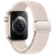Strap for APPLE WATCH 3 / 4 / 5 / 6 / 7 / 8 / 9 / SE (38 / 40 / 41 MM) Tech-Protect Nylonmag Natural TItanium creamy 5906302312849