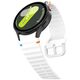 Strap for SAMSUNG GALAXY WATCH 4 / 5 / 5 PRO / 6 / 7 / FE Tech-Protect Silicone Sport white 5906302313396