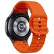 Strap for SAMSUNG GALAXY WATCH 4 / 5 / 5 PRO / 6 / 7 / FE Tech-Protect Silicone Sport orange 5906302313457