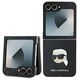 Karl Lagerfeld case for Samsung Galaxy Z Flip6 KF002199 black Saffiano Monogram 3666339322441