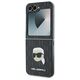 Karl Lagerfeld case for Samsung Galaxy Z Flip6 KF002199 black Saffiano Monogram 3666339322441