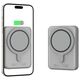 Magnetic Powerbank 10000mAh 15W USB-C Tech-Protect LifeMag PB11 MagSafe Titanium 5906302309504