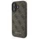 Original Case IPHONE 16 PLUS Guess Hardcase 4G Classic (GUHCP16MG4GFBR) brown 3666339346010
