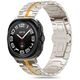 Strap for SAMSUNG GALAXY WATCH ULTRA (47MM) Tech-Protect Stainless Line Titanium orange 5906302313167