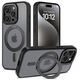 Case for IPHONE 15 PRO Tech-Protect MagRing MagSafe Matte black 5906302312542