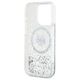 Original Case IPHONE 13 / 13 PRO Karl Lagerfeld Hardcase Liquid Glitter Choupette Head MagSafe (KLHMP13LLGCHSGH) transparent 3666339285661