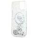 Original Case IPHONE 13 Karl Lagerfeld Hardcase Liquid Glitter Choupette Head MagSafe (KLHMP13MLGCHSGH) transparent 3666339285654