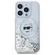 Original Case IPHONE 14 PRO Karl Lagerfeld Hardcase Liquid Glitter Choupette Head MagSafe (KLHMP14LLGCHSGH) transparent 3666339285708