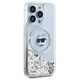 Original Case IPHONE 14 PRO Karl Lagerfeld Hardcase Liquid Glitter Choupette Head MagSafe (KLHMP14LLGCHSGH) transparent 3666339285708