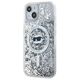 Original Case IPHONE 15 PLUS / 14 PLUS Karl Lagerfeld Hardcase Liquid Glitter Choupette Head MagSafe (KLHMP15MLGCHSGH) transparent 3666339285739