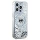 Original Case IPHONE 15 PRO MAX Karl Lagerfeld Hardcase Liquid Glitter Head MagSafe (KLHMP15XLGKISGH) transparent 3666339285616