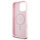 Original Case IPHONE 15 PRO MAX Guess PU Grained Gold Ring MagSafe (GUHMP15XPGHSMMP) pink 3666339303945