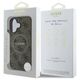 Original Case IPHONE 16 PLUS Guess Hardcase 4G Ring Classic Logo MagSafe (GUHMP16MG4GFRW) brown 3666339327255