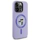 Original Case IPHONE 14 PRO Karl Lagerfeld HC Silicone KC Heads Ring MagSafe (KLHMP14LSCMKCRHU) purple 3666339254308