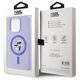 Original Case IPHONE 15 PRO Karl Lagerfeld Hardcase Silicone KC Heads Ring MagSafe (KLHMP15LSCMKCRHU) purple 3666339254346