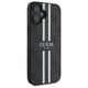 Original Case IPHONE 16 PLUS Guess Hardcase 4G Printed Stripes MagSafe (GUHMP16MP4RPSK) black 3666339342098