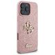Original Case IPHONE 16 PRO Guess Hardcase Fixed Glitter Big 4G (GUHCP16LHG4SGP) pink 3666339328542