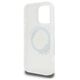 Original Case IPHONE 16 PRO MAX Guess Hardcase IML Flowers Wreath MagSafe (GUHMP16XHFWFCT) transparent 3666339311452
