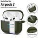 Case APPLE AIRPODS 3 Tech-Protect Silicone Olive green 5906302375110