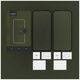 Tempered Glass IPHONE 16 PRO MAX HOFI Glass Pro+ 2-pack black 5906302310852