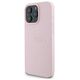 Original Case IPHONE 16 PRO Guess Hardcase Grained Ring MagSafe (GUHMP16LPGHSMMP) pink 3666339303976
