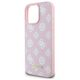 Original Case IPHONE 16 PRO Guess Hardcase Peony Script Logo MagSafe (GUHMP16LPGPYSP) pink 3666339345549