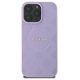 Original Case IPHONE 16 PRO Guess Hardcase Saffiano Peony Classic Logo MagSafe (GUHMP16LPSAPSMEU) purple 3666339328269