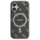 Original Case IPHONE 16 PLUS Guess Hardcase IML 4G Background MagSafe (GUHMP16MH4DTEW) brown 3666339301712