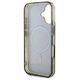 Original Case IPHONE 16 Guess Hardcase IML 4G Background MagSafe (GUHMP16SH4DTEW) brown 3666339301705