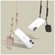 Case IPHONE 16 Tech-Protect Flexair Chain MagSafe Black & Taupe transparent 5906302311705