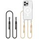 Case IPHONE 16 PRO Tech-Protect Flexair Chain MagSafe Black & Taupe transparent 5906302311729