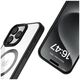 Case IPHONE 16 PRO MAX Tech-Protect MagFlex MagSafe Satin black 5906302312122
