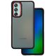 Crystal Black case for Samsung Galaxy M55 5G red 5907457794665