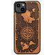 Bewood Case for iPhone 15 Plus 6,7&quot; Compass Rose Merbau 5907511789156