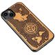 Bewood Case for iPhone 15 Plus 6,7&quot; Compass Rose Merbau 5907511789156