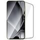 Tempered glass metal frame for Samsung Galaxy A35 5G black frame 5900495756671