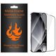 Tempered glass metal frame for Samsung Galaxy A24 4G / A25 5G black frame 5900495756664