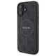 Guess case for iPhone 16 6,1&quot; GUHMP16SG4GFRK black hardcase 4G Ring Classic Logo MagSafe 3666339327200