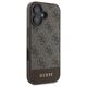 Guess case for iPhone 16 6,1&quot; GUHCP16SG4GLBR brown hardcase 4G Bottom Stripe 3666339344924
