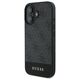 Guess case for iPhone 16 Plus 6,7&quot; GUHCP16MG4GLGR grey hardcase 4G Bottom Stripe 3666339344979