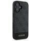 Guess case for iPhone 16 Plus 6,7&quot; GUHCP16MG4GLGR grey hardcase 4G Bottom Stripe 3666339344979